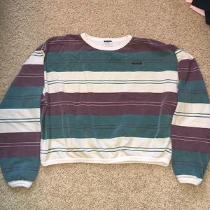 Vintage Striped Rockies Sweatshirt